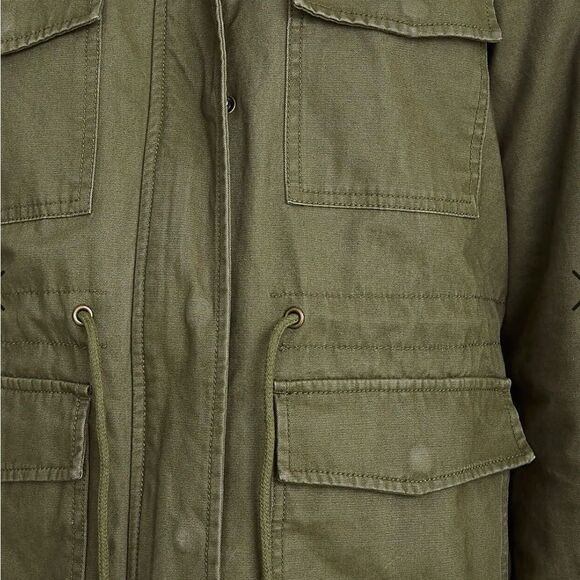 Madewell Sherpa-Trimmed Surplus Jacket Size XL - Picture 2 of 7